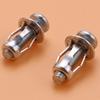 HICCYRODLY 20pcs M6x25 Jack Nut Car Metal Screw Petal Nut with Hollow Wall Iron Skin Screw