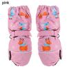 Fashion Winter Print Cartoon Non-slip Waterproof Children Ski Gloves Thick Warm Windproof Long-sleeved Mittens