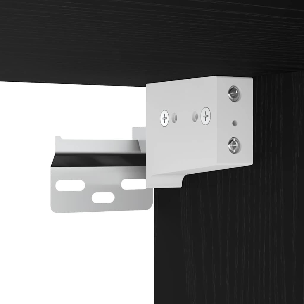 Duschspiegelschrank für Badezimmer mit Stauraum Eiche außen 42x12x60 cm