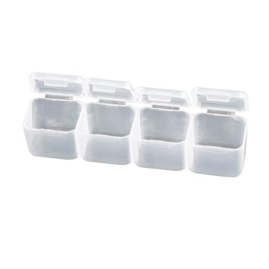 56 Grids Detachable Nail Art Manicue Accessories Storage Box Container Organizer