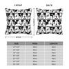Mickey Mouse Grid Pattern Square Pillowcases Polyester Home  Cushion Cover Cute Decorative Pillow Cover 40*40