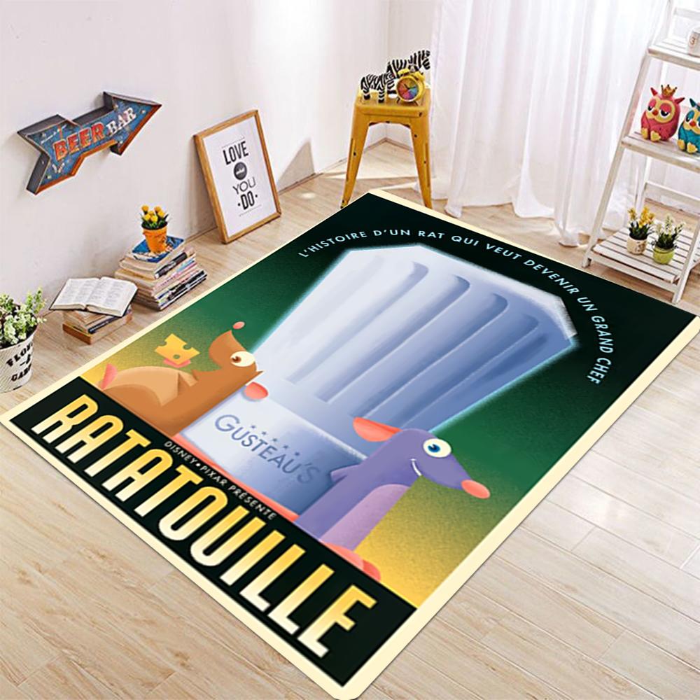  Disney Pixar Cartoon Carpet Children's animation movie game crawling carpet Children's room decoration carpet washable