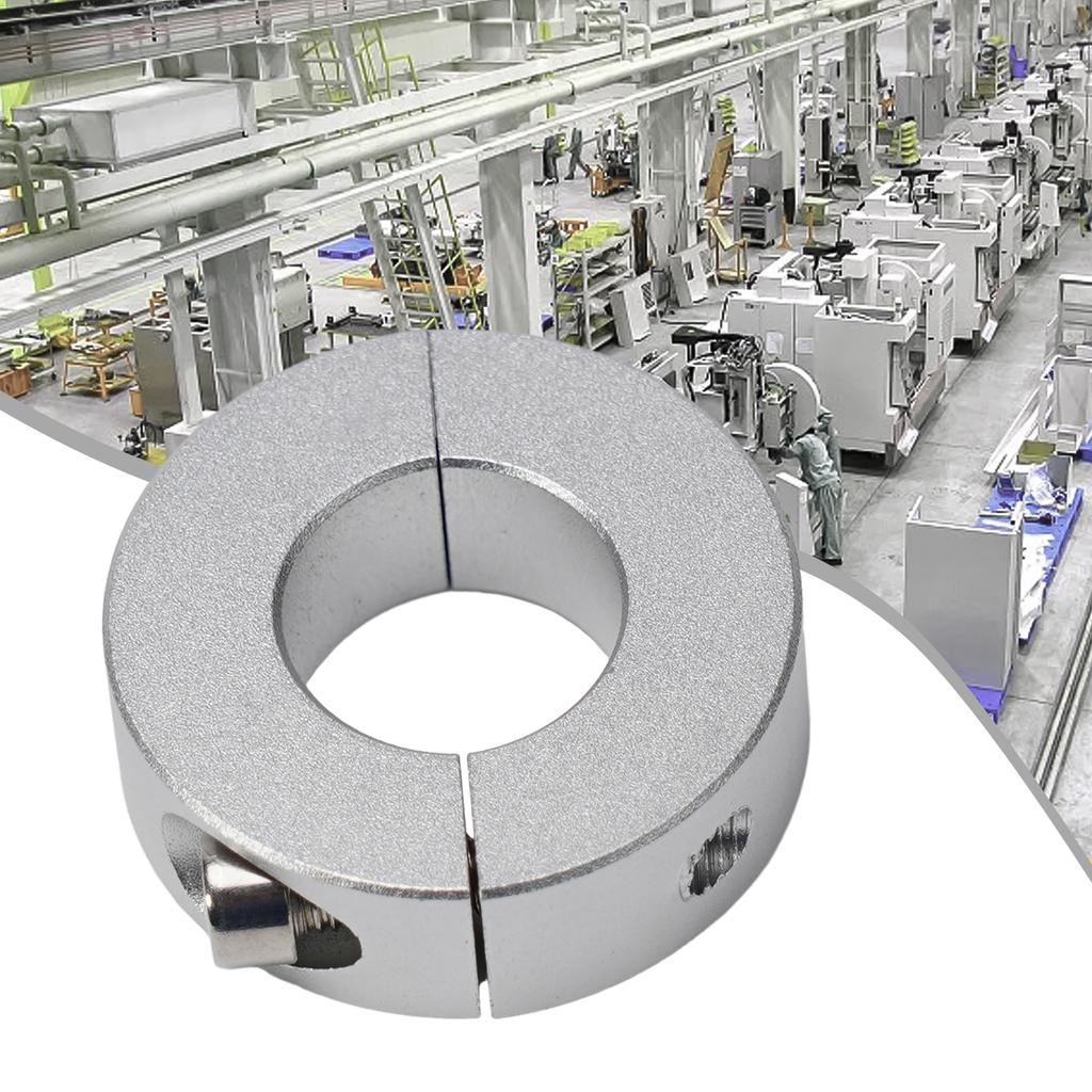 Clamp Collar Double Split 13-30mm Inside Diameter Shaft Collar Clamp Type Aluminum Alloy Fixed Rings Clamp Collar