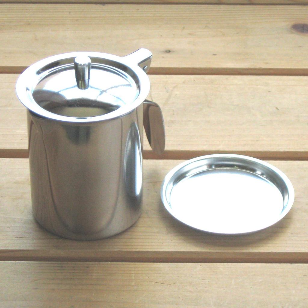 Nagao Milk Pot, 310ml, with Saucer, Made In Japan