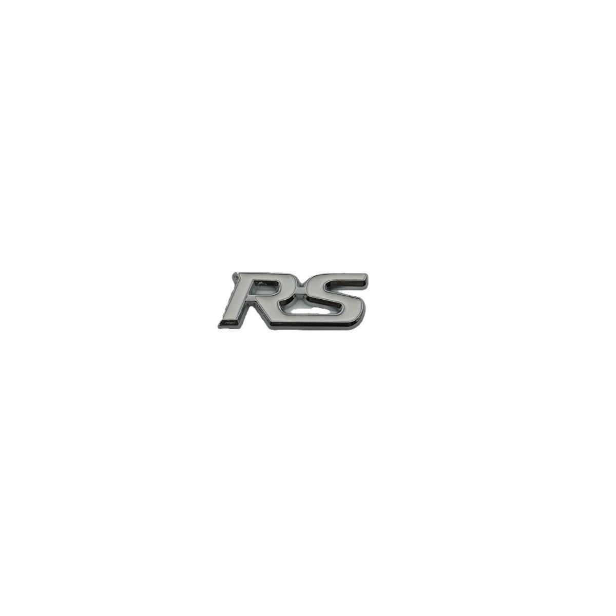 

RS Metal Emblem for Ford Focus/Fiesta: Mini Car Logo for Steering Wheel & Console