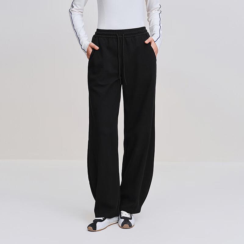 LED'IN Women's Autumn Thickened Wide-Leg Casual Pants