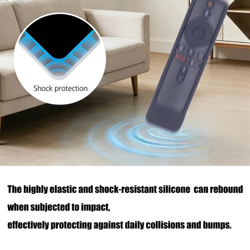 Silicone Remote Guard Anti Drop Design Nonslip Texture Seamlessly Button Alignment Easy Wipe Clean for XMRM-006/00A