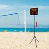 Black ABS Digital Scoreboard,110V LED Digital Scoreboard with Remote Control  Freestanding for School Activities