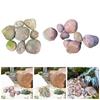 8Pcs Artificial Rocks Realistic Decoration Versatile Miniature for Home Fairy