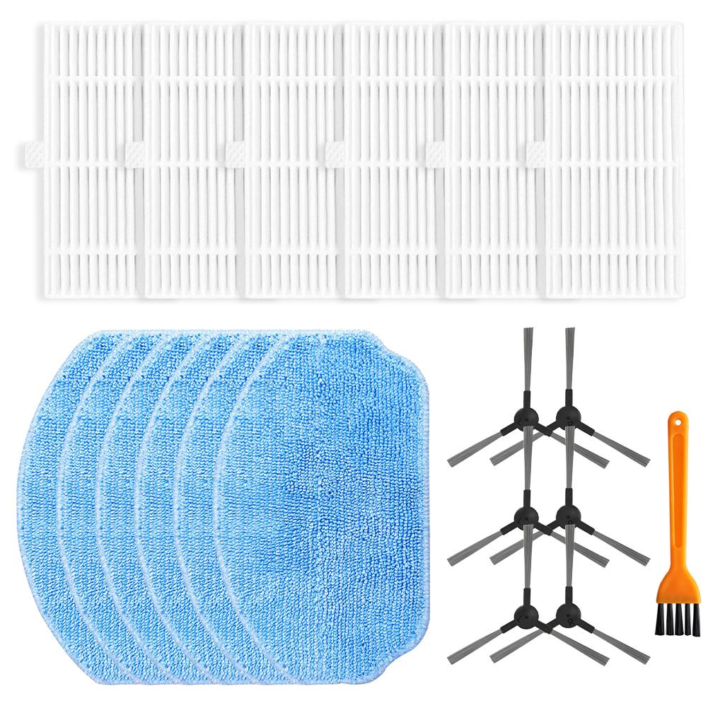 Suction Enhancement Kit Filters Mop Cloths & Brushes for IRBIS Vacuums