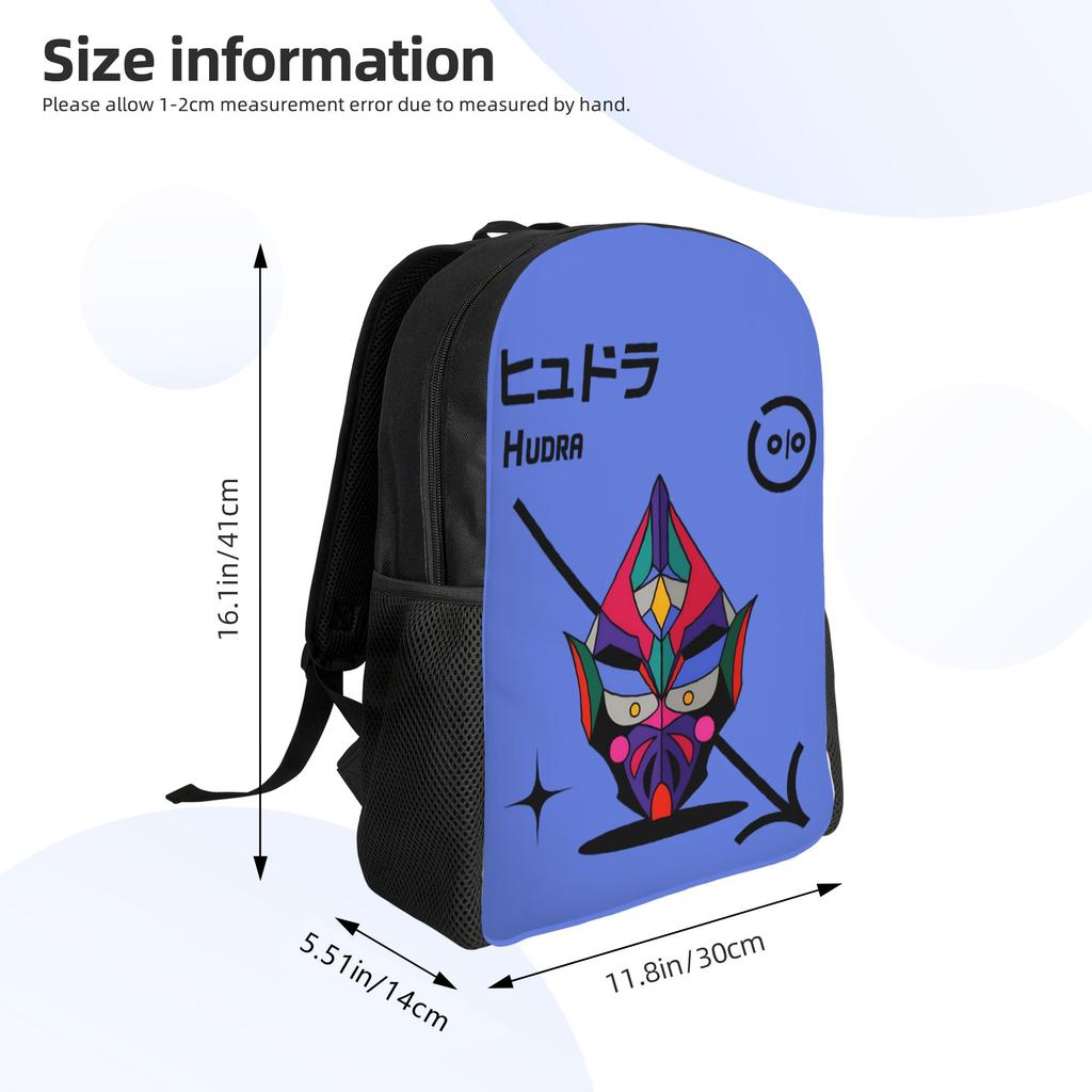 Ultramans Backpack for Men Women Water Resistant School College Hudra Bag Printing Bookbag