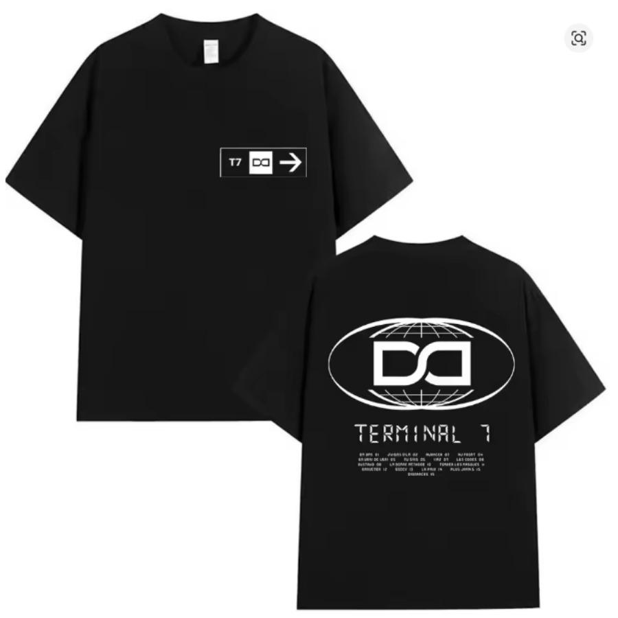 Rapper Alpha Djadja Dinaz Album 2026 Graphic Tshirt Unisexs Hip Hop Gothic Short Sleeve T Shirt Harajuku Aesthetic Graphics Tee