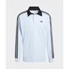 Adidas Originals Rugby FW25 Cotton Loose Fit Long Sleeve Polo Shirt Men tops KE2445