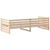 Daybed without Mattress 80 x 200 cm Solid Pine Wood