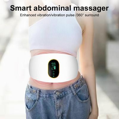 Fitness masážní přístroj na pas 3 masážní režimy Nástroj na hubnutí a tvarování postavy Elektrický břišní masážér pro podporu trávení