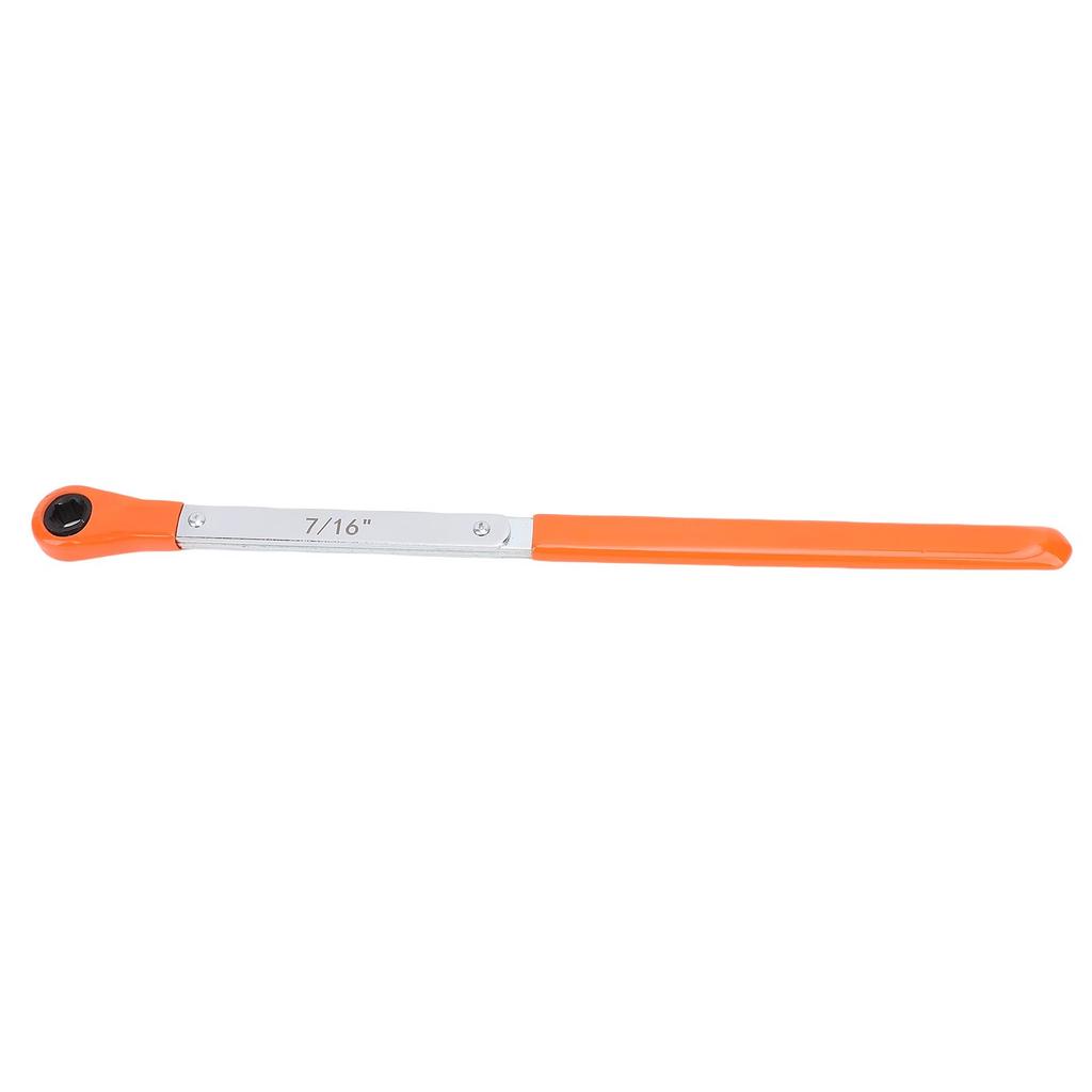 Automatic Slack Adjuster Wrench Extra Long Handle Flexible Brake Adjustment Wrench Tool for Heavy Duty Trucks 7 16in
