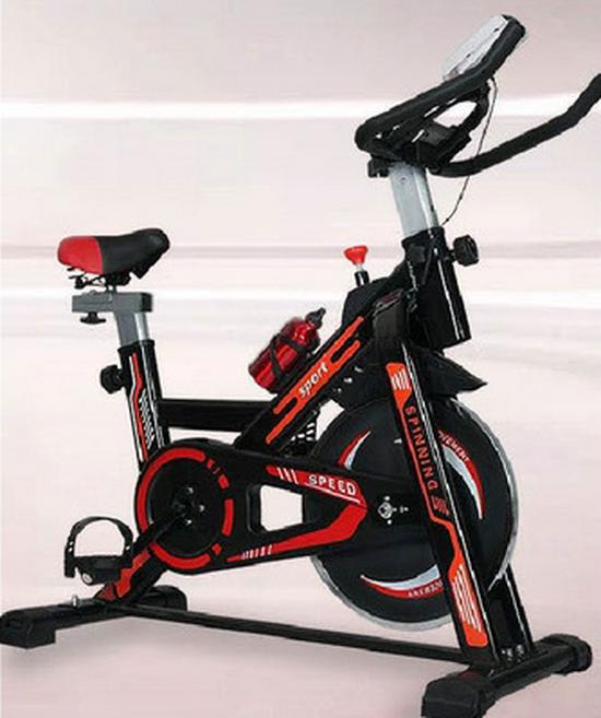 Silent Stationary Indoor Exercise Bike for Home Aerobic Cycling