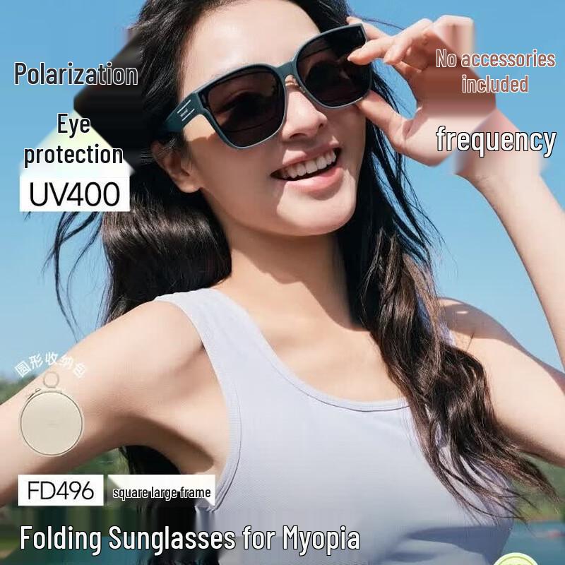 Beneunder Foldable Over-Glasses Sunglasses