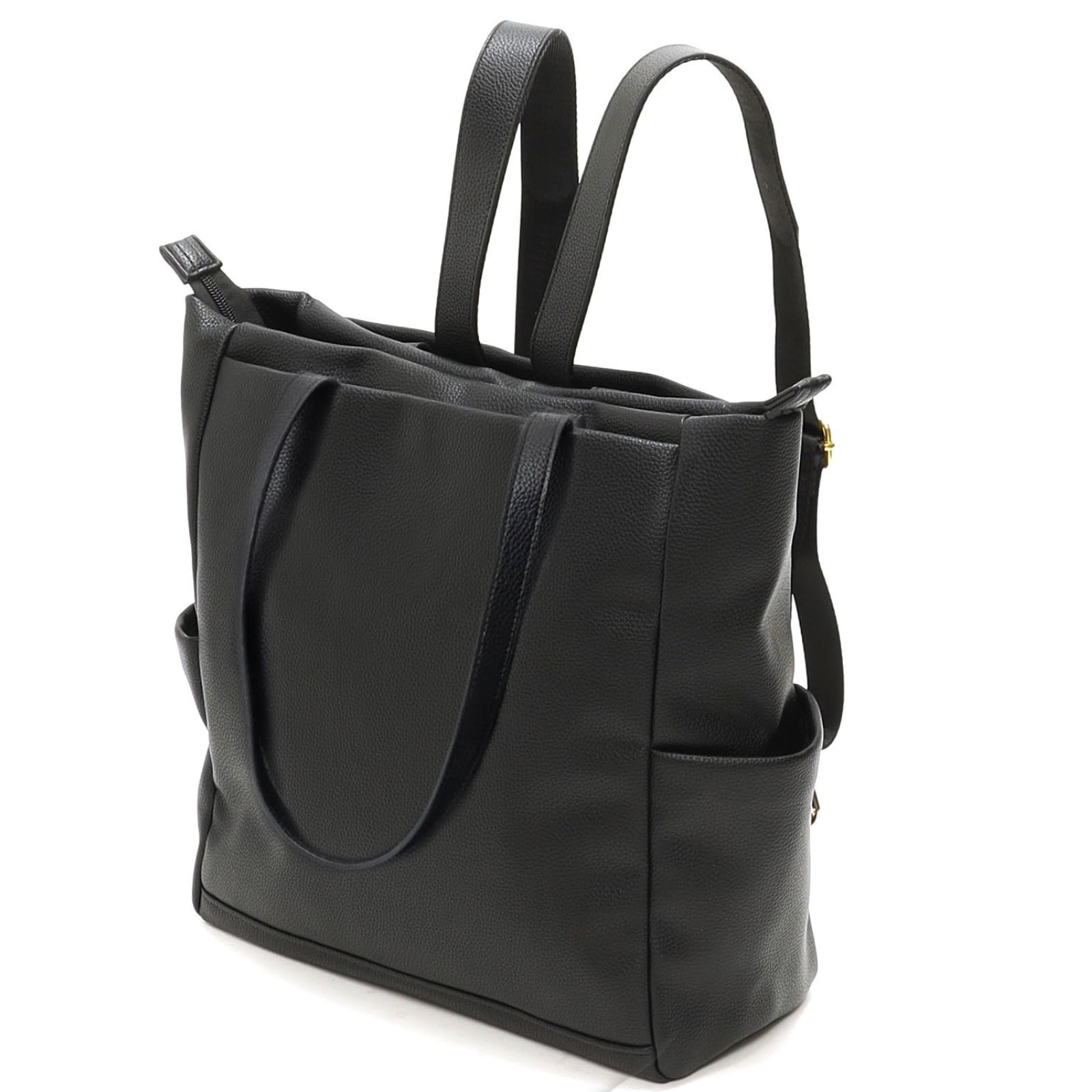 

деловая сумка для стильной сумки-тоут для для поездок на работу или большая совместимая для поездок [Readvent] 2-сторонняя женская, Lumo, 2-сторонняя женская, брендовая, школьная, чёрный