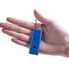 Flat Aluminum Alloy Three Tubes Survival Whistle Outdoor Survival Whistle Equipment Equipped EDC Tool