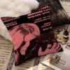 T-Tv Girl Who Really Cares Cushion Cover Decorative Pillow Sofa Home Decor Case Pillow Cases