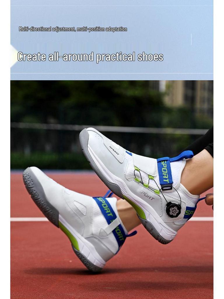 Crossing 2.0 Professional Badminton Shoes: Anti-slip, Shock-absorbing, Breathable Training Shoes for Men & Women