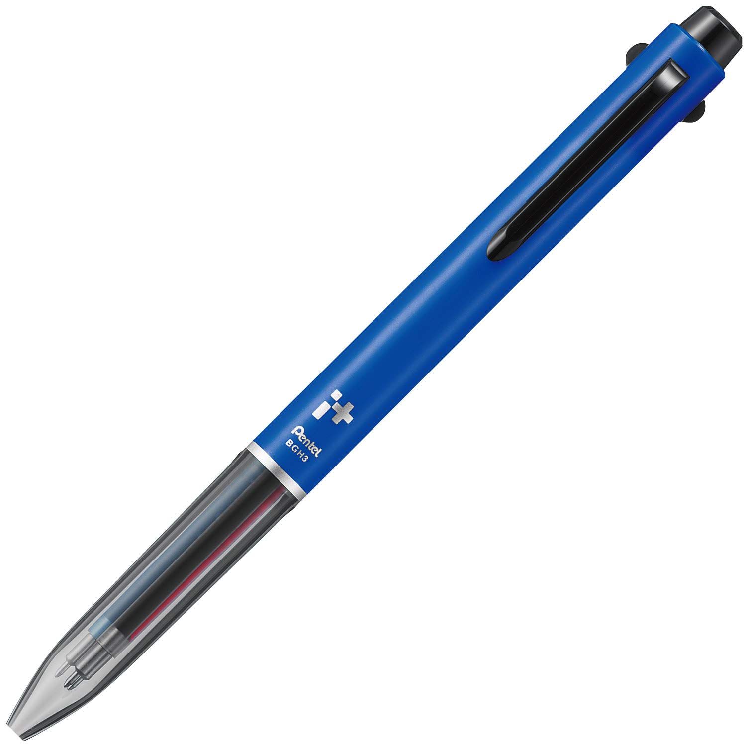 

Pentel Ballpoint Pen Black Edition BGH3MBR2 Blue i+ 3-Color синий