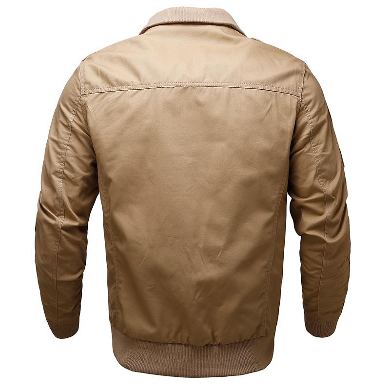 New Autumn Double Inner Bag Tooling Jacket Military Casual Cotton Outdoor Uniform Coat