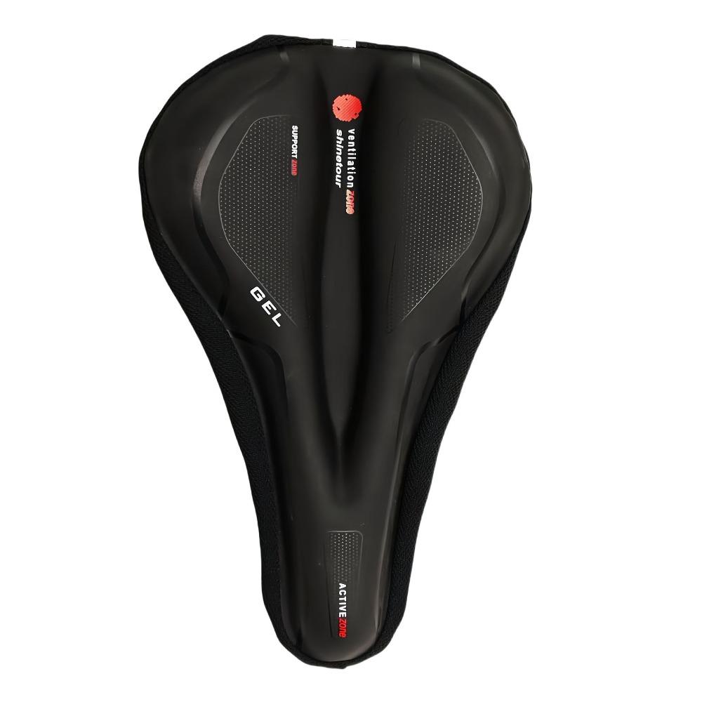 Bicycle Seat Cover Cushion Ventilated and Breathable Non-slip Wear-resistant Silicone Foam Bicycle Seat Cover