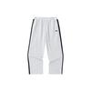Lifestyle Series Color Block Mid-Rise Straight Leg Casual Pants Unisex Bottoms Gray Black Ivory 952418302-2