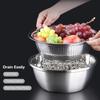 Germany Multifunctional Stainless Steel Basin,Multi Stainless Steel Basin with Grater Vegetable Cutter Slicer Grater Strainer Drain Basket Salad