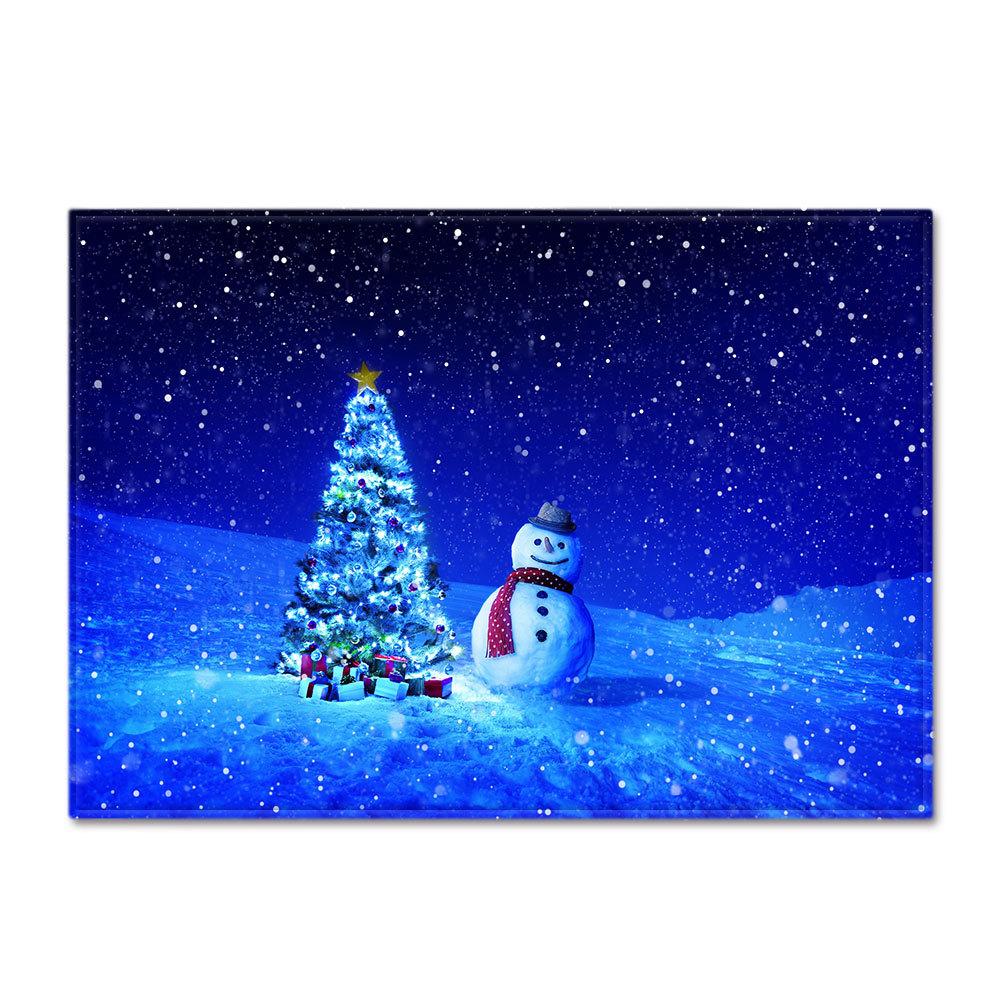 Christmas Living Room Floor Mat Bedroom Dining Room Carpet Carpet Doormat