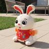 Light Effects Bunny Electric Toy Colorful Sound Kids Electric Bunny Toy  Birthday Gift