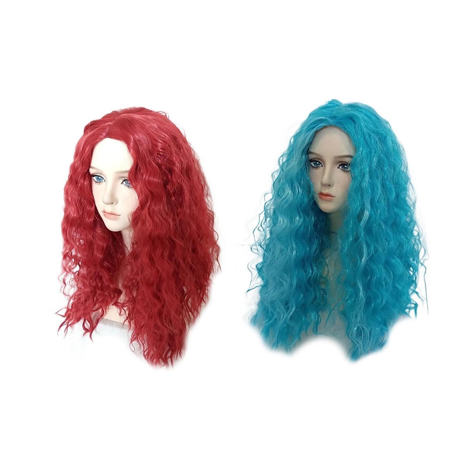 

Anime Cosplay Wig Princess Wig One Size синий