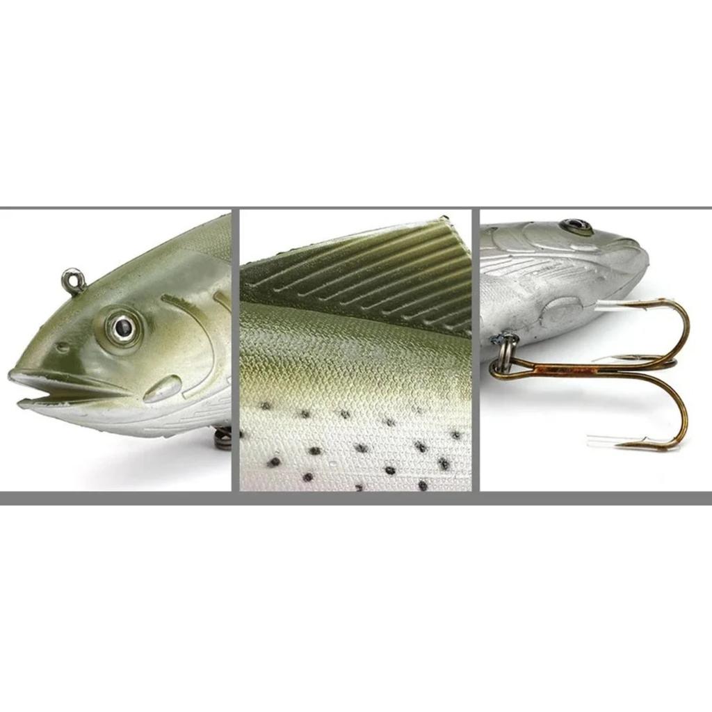 Soft Deep Sea Bait Trout Jig Head PVC Fishing Lures 135g 400g Swimming T Tail Silicone Lure Artificial Baits Swimbait Wobblers 260319