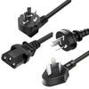 CCC Certified Pure Copper C13 Power Cord with 3-Core Plug