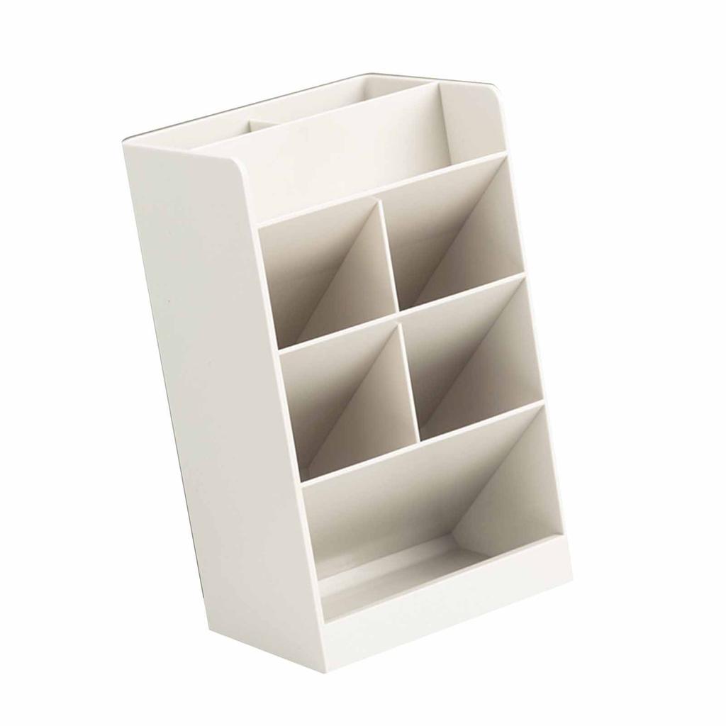 Stifthalter, Mehrzweck, Große Kapazität, Modernes, Einfaches, Schräges Design, 5 Fächer, Bleistifthalter