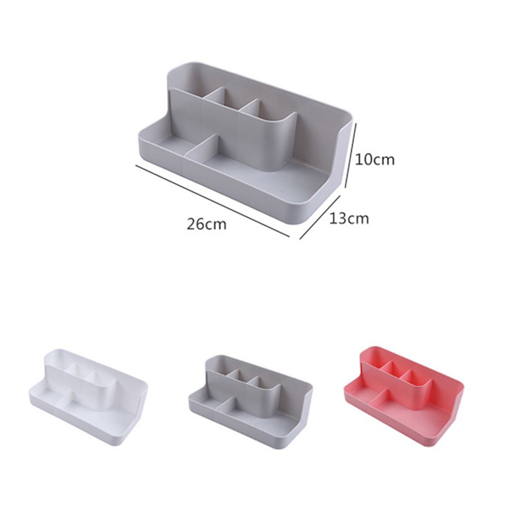 Multifunktions-Kosmetik-Desktop-Aufbewahrungsbox aus Kunststoff für Make-up