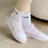 Nike Court Borough Low 2 SE GS White Pink Foam Kids Sneakers DQ0492-100