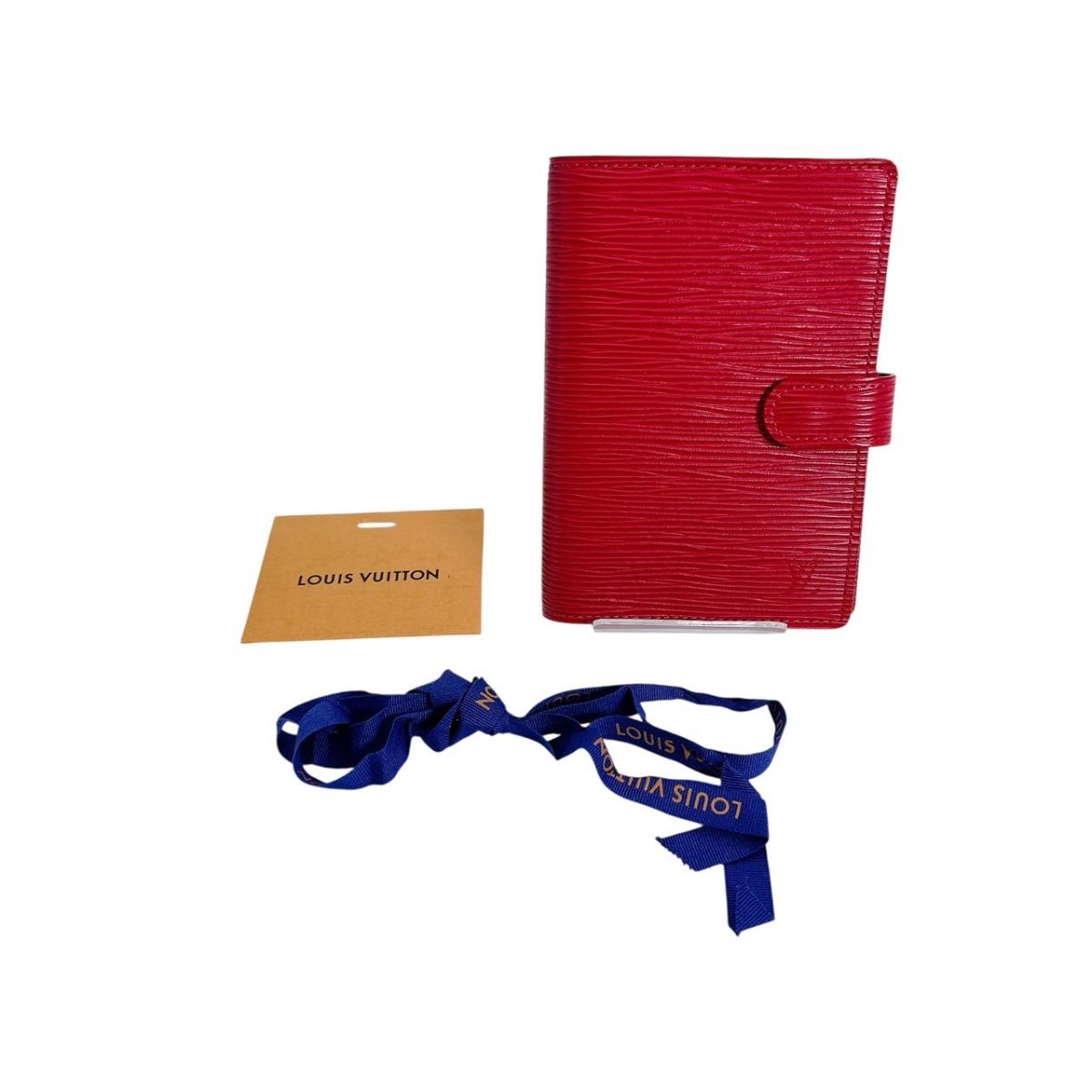 

LOUIS VUITTON Epi Agenda PM Notebook cover Epi Leather Red unisex R2005E Used
