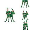 Disfraz de Cuento de Peter Pan Robin Hood de Calidad Premium para Hombre Mujer Unisex para Fiesta
