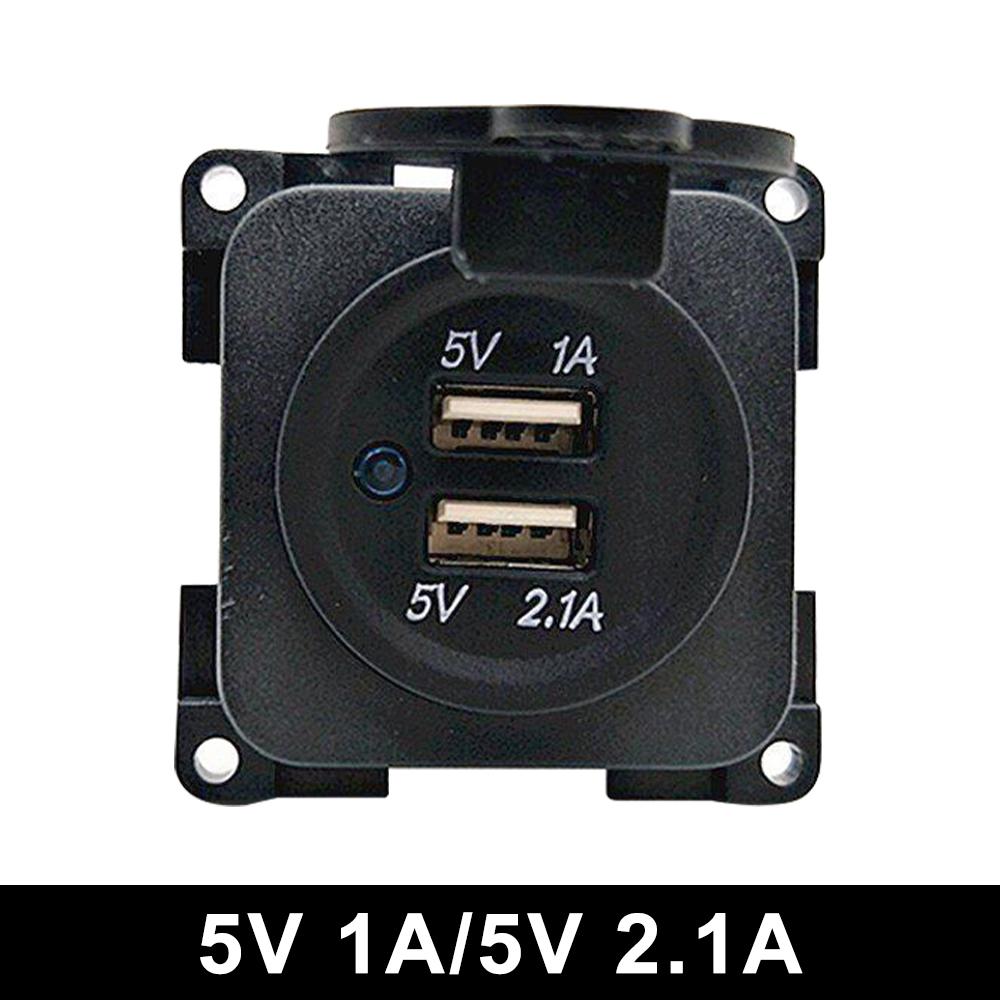 

12 В CBE C-Line Dual Double USB Socket Module Charger Campervan Caravan Motorhouse