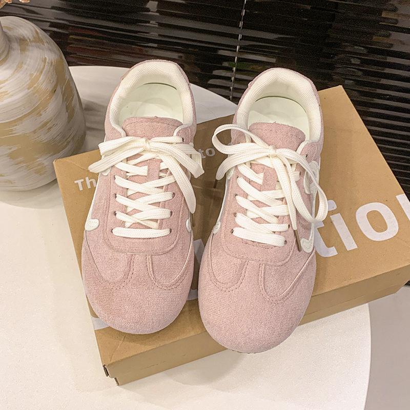 Dexun shoes women's 2025 new popular spring and summer versatile super fire Forrest Gump shoes soft sole running retro casual sports shoes