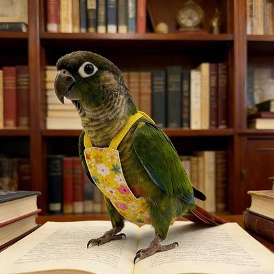 Adjustable Bird Flight Suits Breathable Escape Proof Parrot Flying Harness Feces Pocket Parrot Outdoor Leashes Birds Supplies