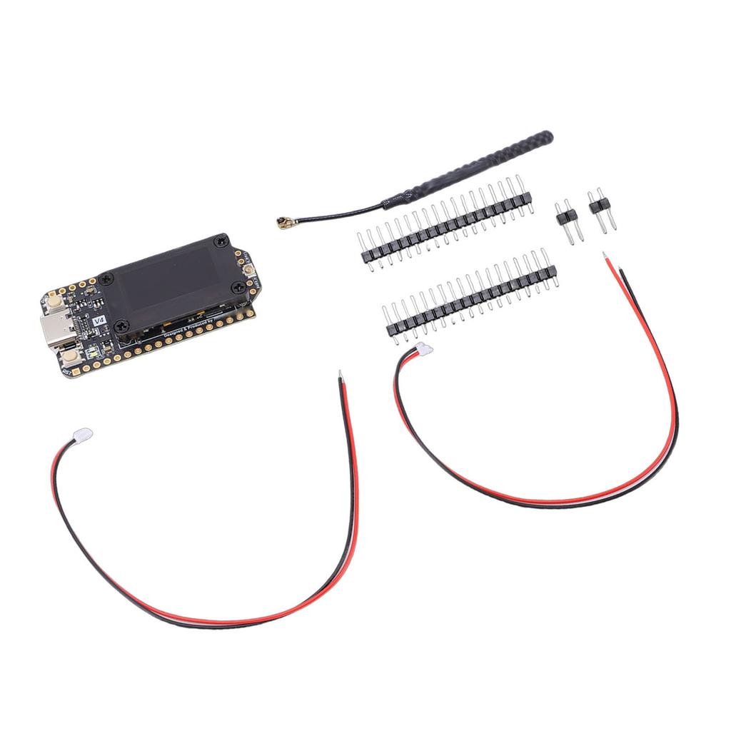 32 Development Board, LoRa 32 V4 Development with 2MB PSRAM 16MB Flash 0.96 Inch Screen, for Smart Home Industrial Applications