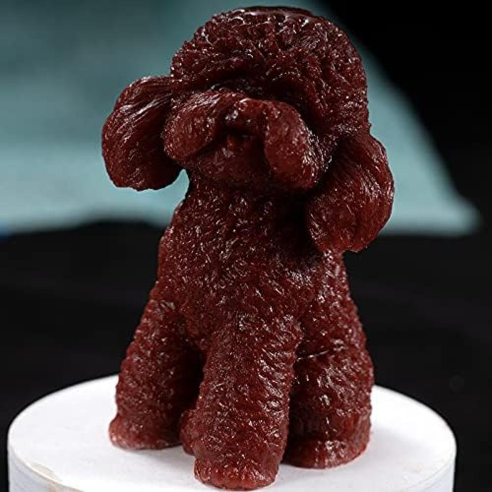 White 3D Dog  Mould 11.5*8.5cm Teddy Puppy Silicone Mould Chocolate Making   Chocolate