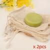 2Pcs Bath Soap Bags, Exfoliating Body Scrub Pouches, Mesh Soap Holder for Fast Drying & Longer Use