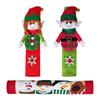 3pcs Plush Doll Fridge Handle Covers for Kitchen Comfortable and Protections Handle Antiskid Protectors Gloves