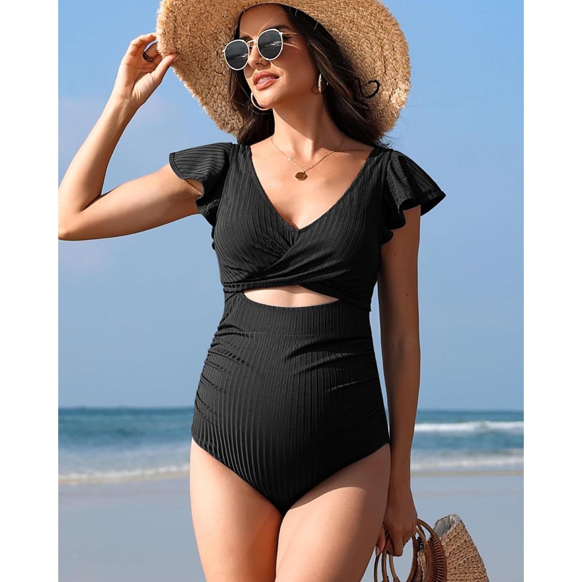 Shekini Long Swim Dresses Amazon Pregnancy Swimsuits For Women