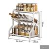 Zhishi 3-Tier Countertop Kitchen Seasoning Rack